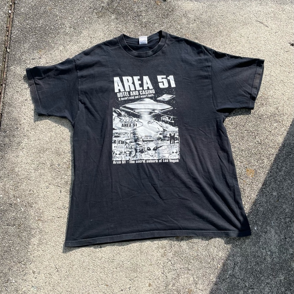 Vintage 1999 Area 51 Alien Shirt